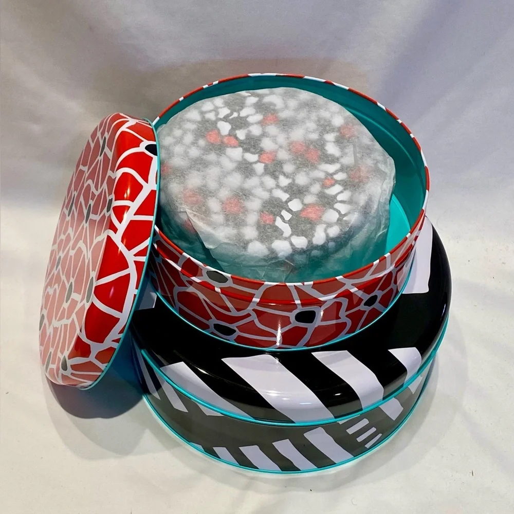 Sowden Modern Round Tins, Set of 3, New